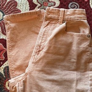 American Eagle Stretch Corduroy Curvy Mom Jean